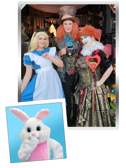 Holiday storybook characters