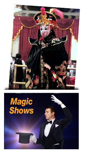 Magic show performance