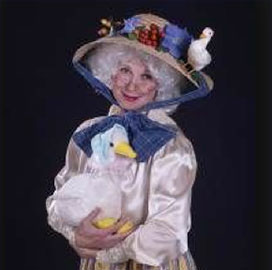 Mother Goose storybook character
