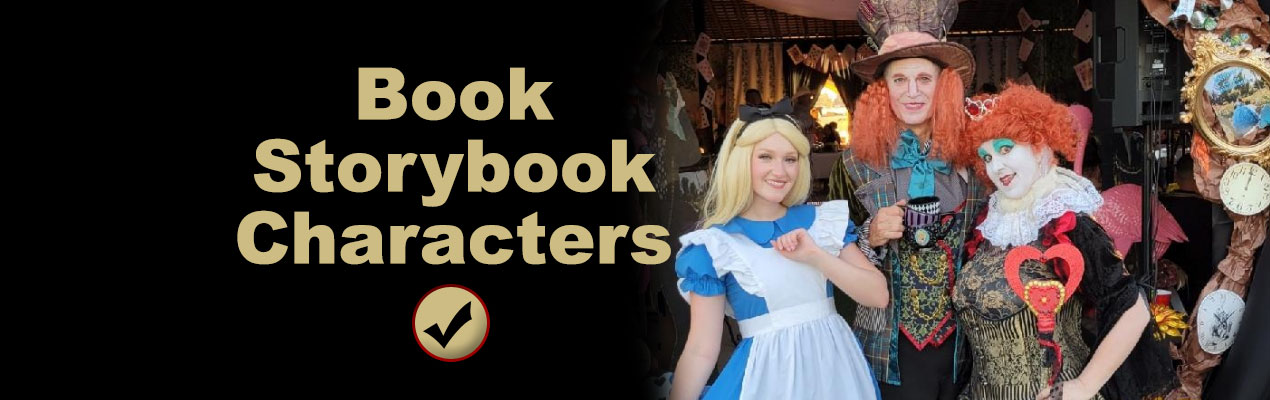 Holiday storybook characters