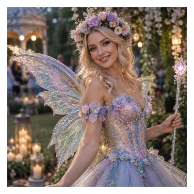 Fairy character performer
